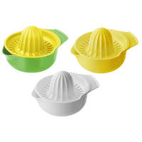 PRESĂ PENTRU LĂMÂI - galben/alb, Basics, plastic (12cm) - Fackelmann