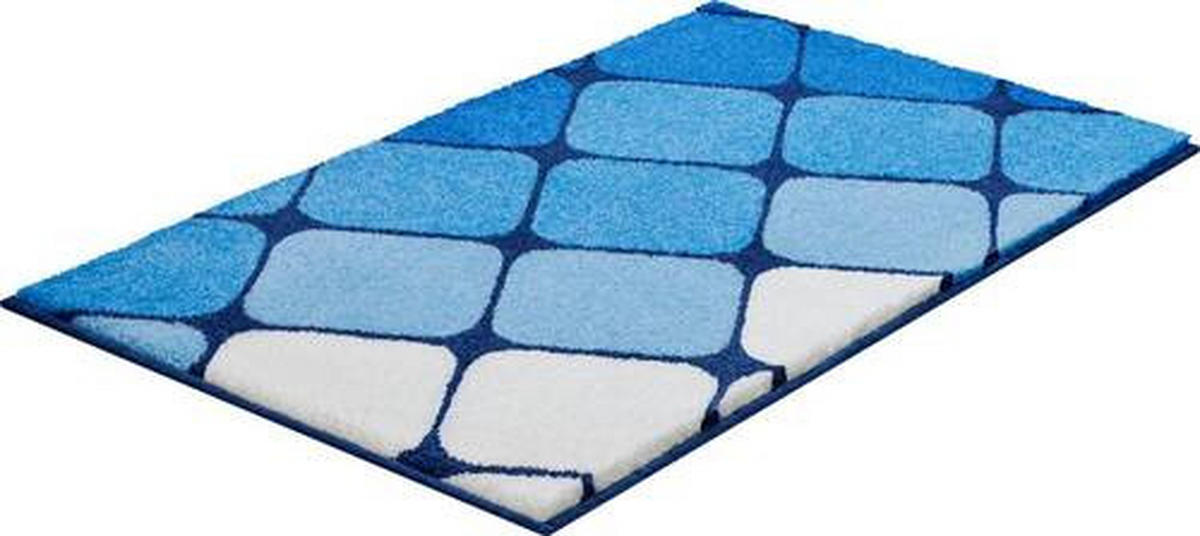 KOBEREC DO KOUPELNY, 60/100 cm - modrá, Basics, textil/plast (60/100cm) - Grund