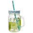 TRINKGLAS 450 ml - Blau/Transparent, Trend, Glas (0,45l) - Homeware TRINKGLAS 450 ml - Blau/Transparent, Trend, Glas (0,45l) - Homeware