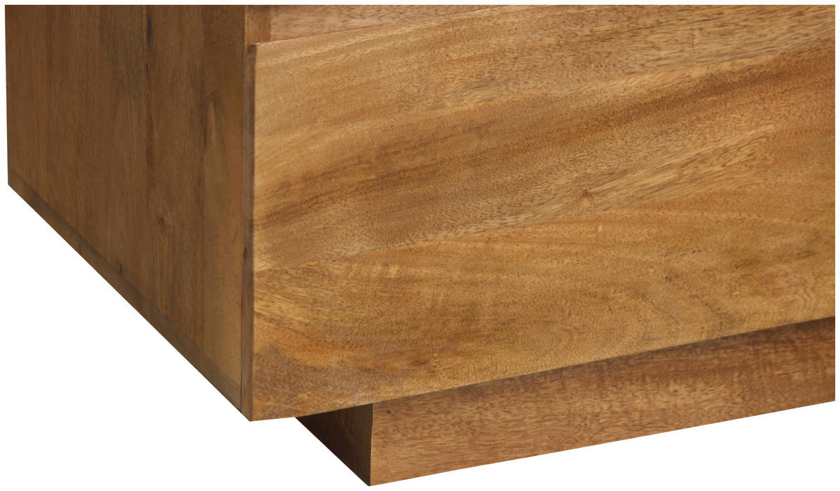 HIGHBOARD  in 90/100/40 cm  - Hellbraun/Naturfarben, Natur, Holz (90/100/40cm) - Livetastic