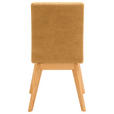 STUHL  in Mikrofaser Holz, Textil  - Beige/Goldfarben, Design, Holz/Textil (45/102/56cm) - Novel