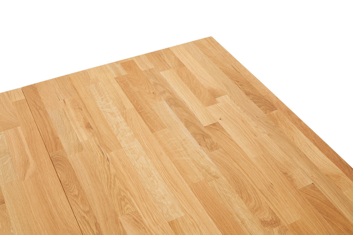 ESSTISCH in Holz 125/80/77 cm  - Wildeiche, KONVENTIONELL, Holz (125/80/77cm) - MID.YOU