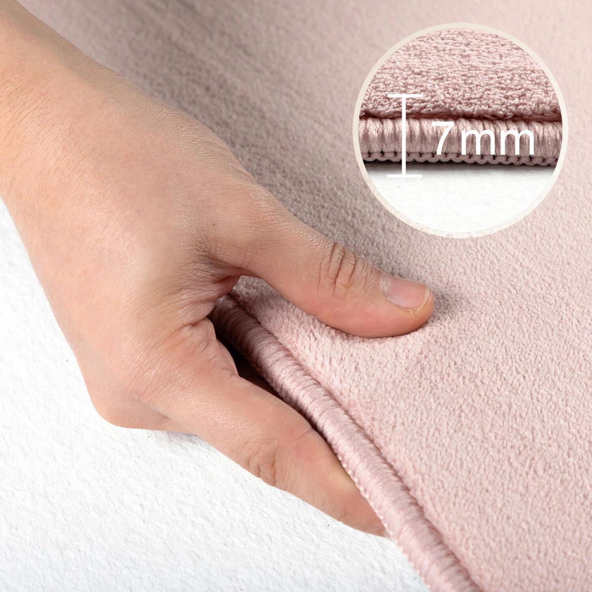 LÄUFER 80/250 cm Sky  - Rosa, Design, Textil (80/250cm) - Ayyildiz 