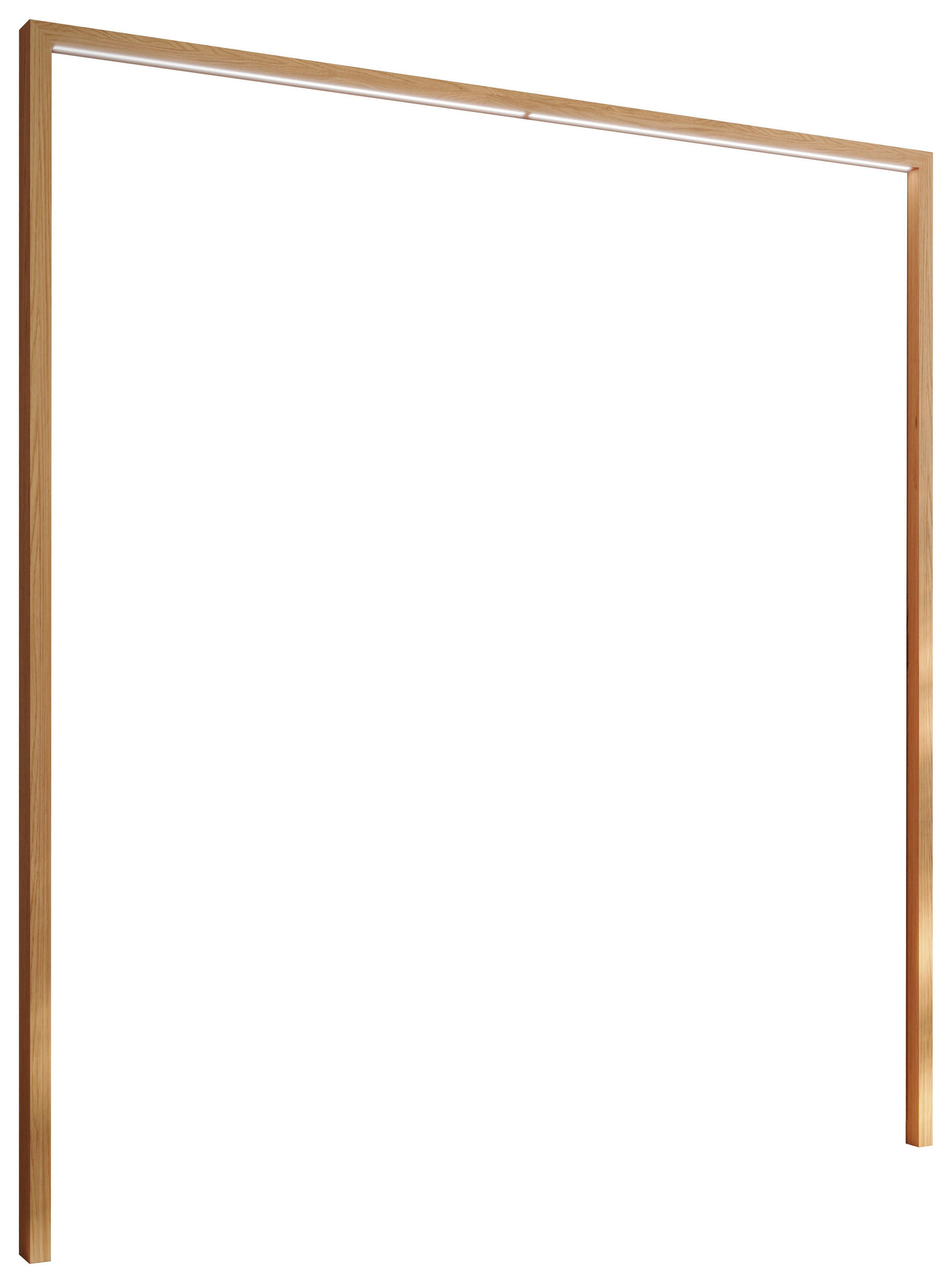 PASSEPARTOUTRAHMEN 218/231/10 cm  - Eichefarben, MODERN, Holz (218/231/10cm) - Livetastic