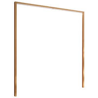 PASSEPARTOUTRAHMEN 218/231/10 cm   - Eichefarben, Modern, Holz (218/231/10cm) - Livetastic
