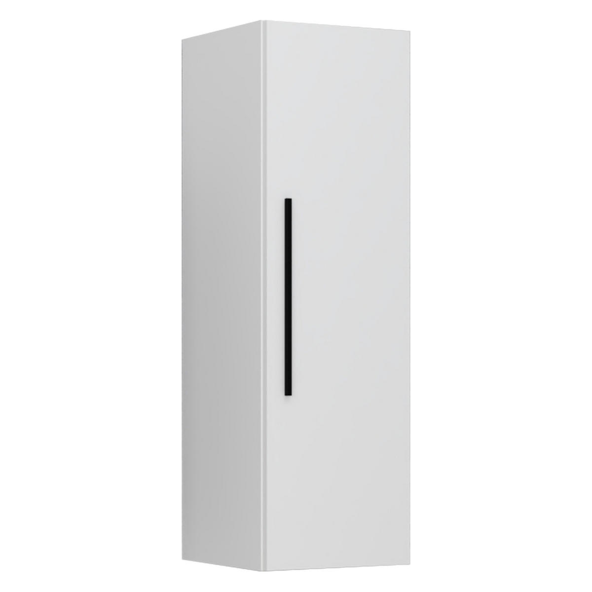 HÄNGESCHRANK 30/95/30 cm  - Schwarz/Weiß, MODERN, Holzwerkstoff/Metall (30/95/30cm) - MID.YOU
