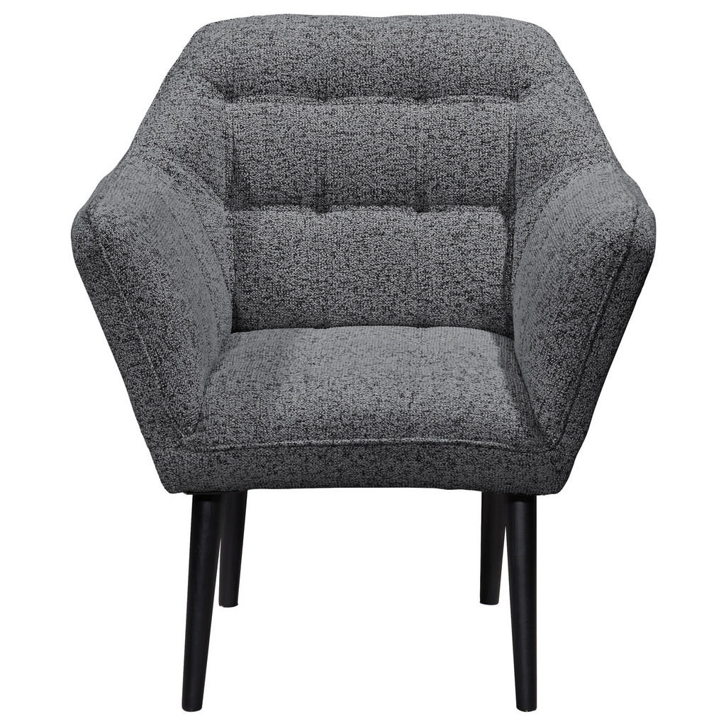 Thumbnail - Mid.you Sessel, Anthrazit, Textil, Buche, massiv, 84x87x70 cm, Made in EU, Wohnzimmer, Sessel, Sonstige Sessel