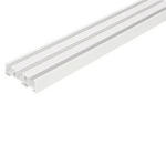 FLÄCHENVORHANGSCHIENE 160 cm  - Weiß, Basics, Metall (160cm) - Homeware