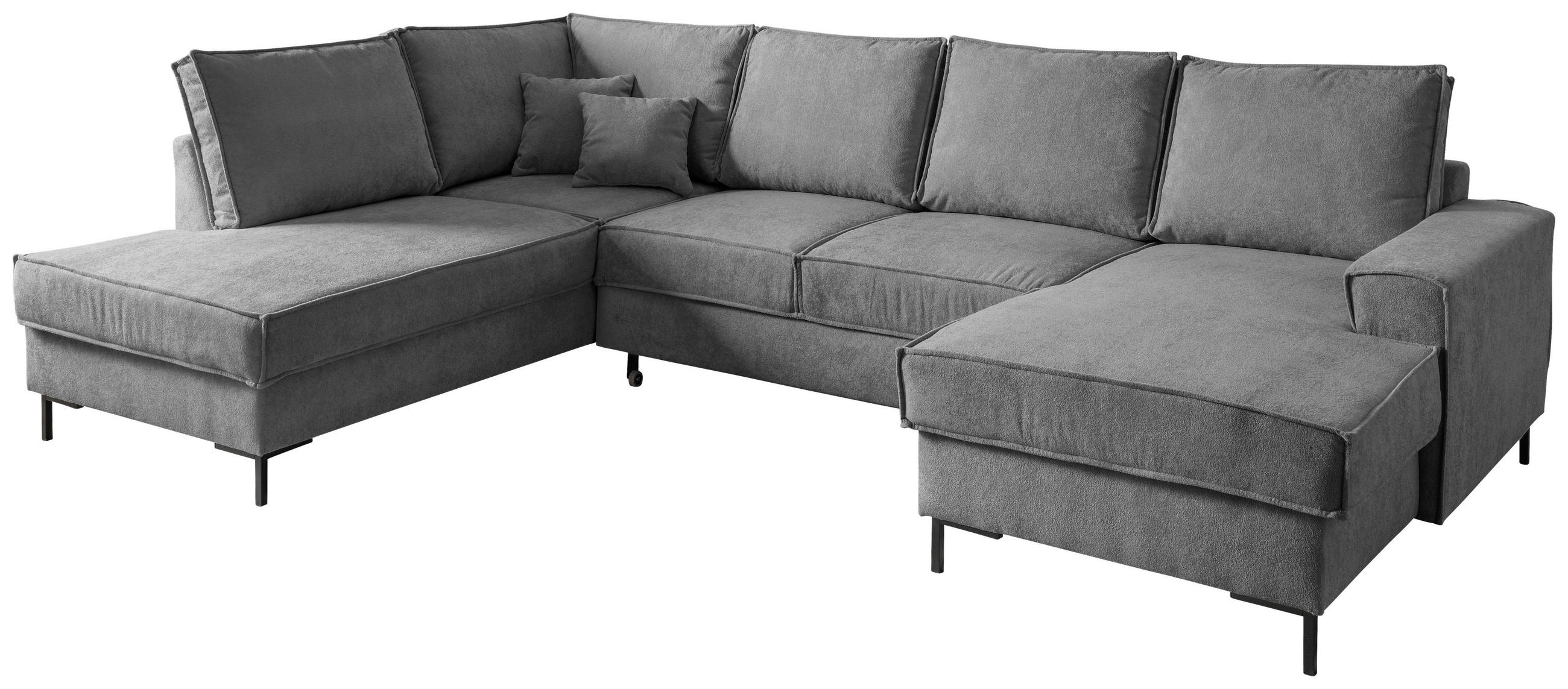 MID.YOU SEDACÍ SOUPRAVA, textil, antracitová