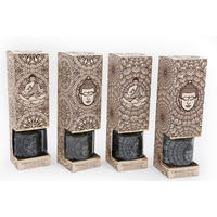 AROMAPÁLCÁK   - többszínű, Basics, Üveg/fém (6.5/24/6.5cm)