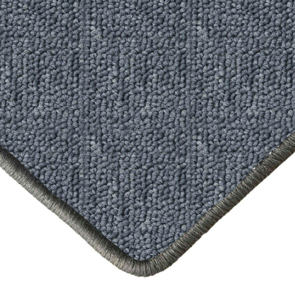 LÄUFER 80/600 cm London Grau  - Grau, Basics, Kunststoff/Textil (80/600cm)