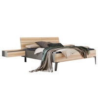 BETTANLAGE - Fango/Buchefarben, Design, Holz (180/200cm) - Valdera