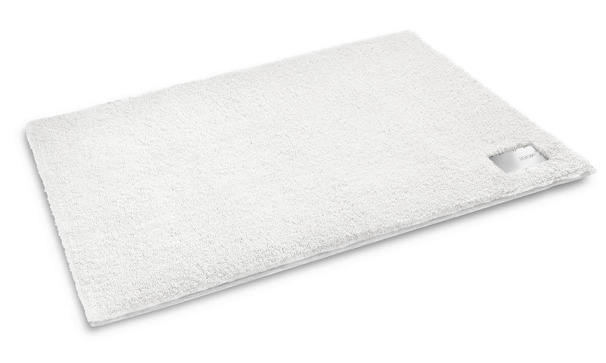 BADTEPPICH JOOP LUXURY 60 X 90 Weiß 60/90 cm  - Weiß, Basics, Kunststoff/Textil (60/90cm) - Joop!