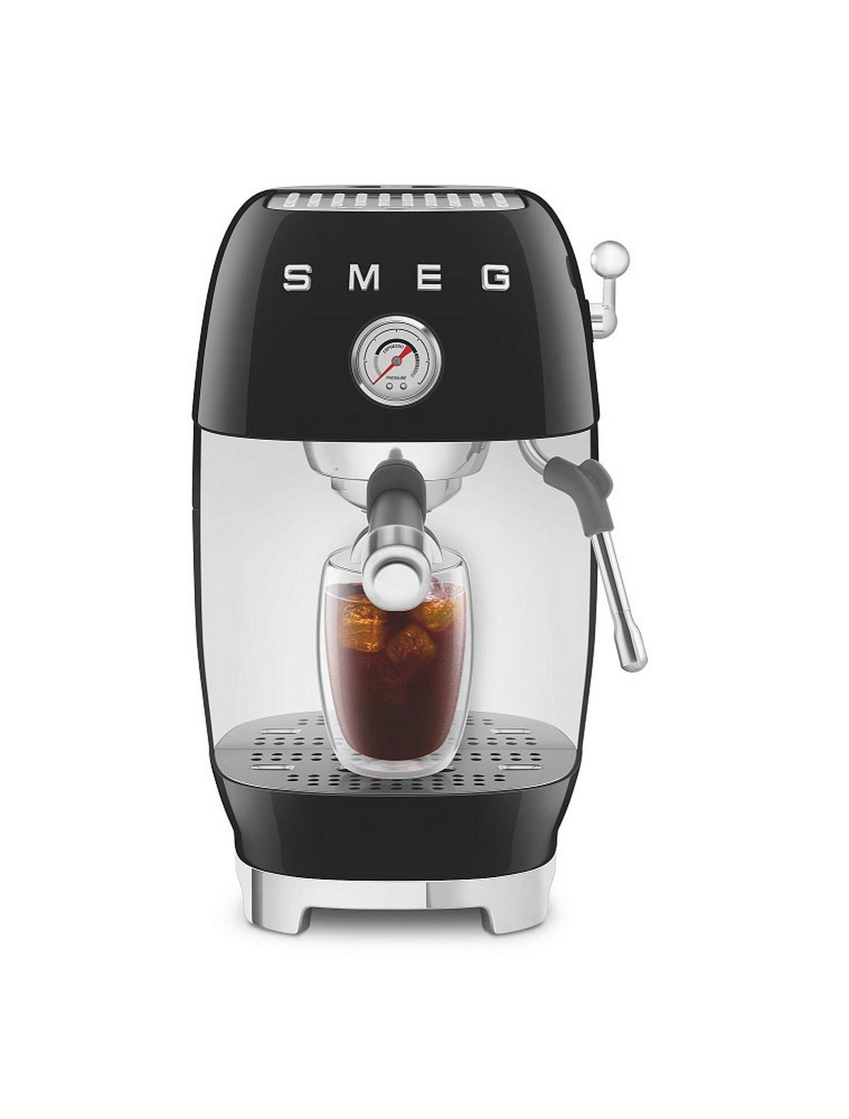 ESPRESSOMASCHINE 50´s Style  - Schwarz, Basics, Kunststoff/Metall - SMEG