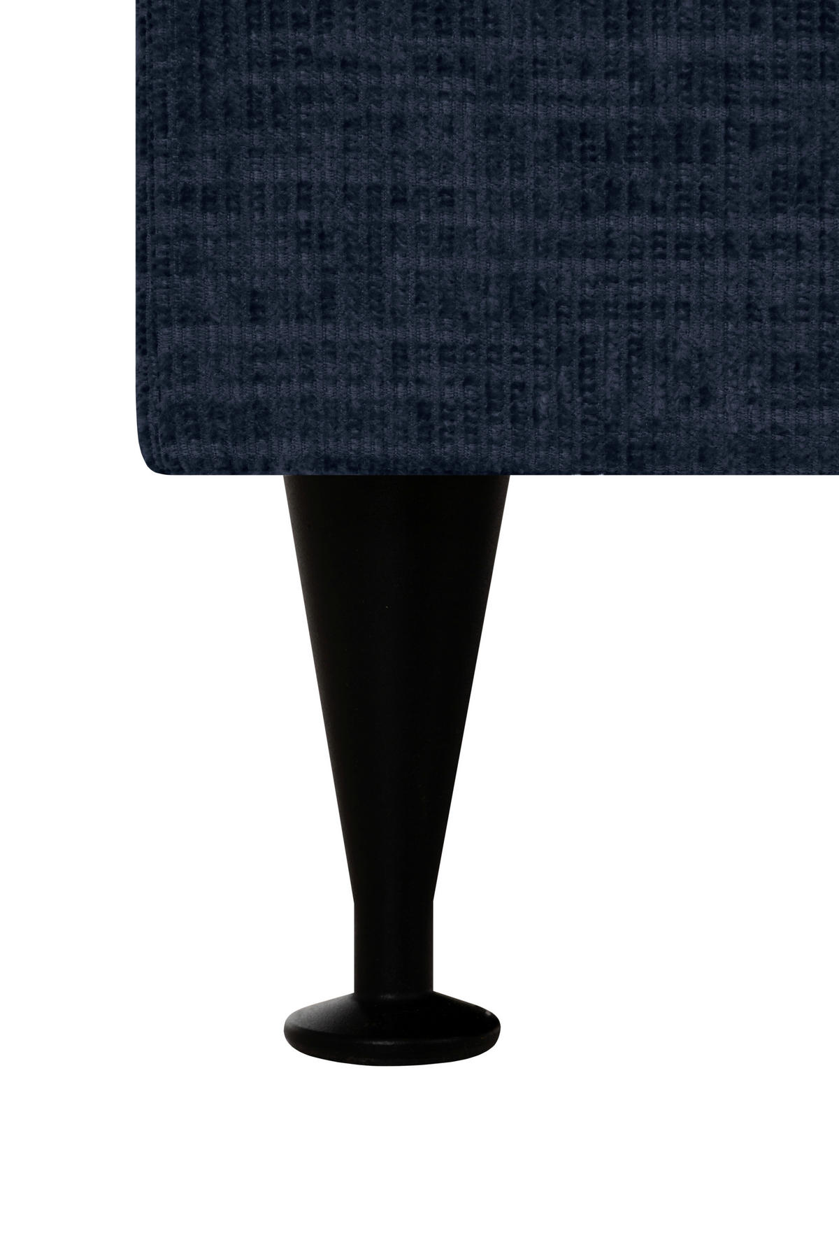 BOXSPRINGBETT 100/200 cm  Dunkelblau  - Schwarz/Dunkelblau, Konventionell, Holzwerkstoff/Textil (100/200cm) - Welnova