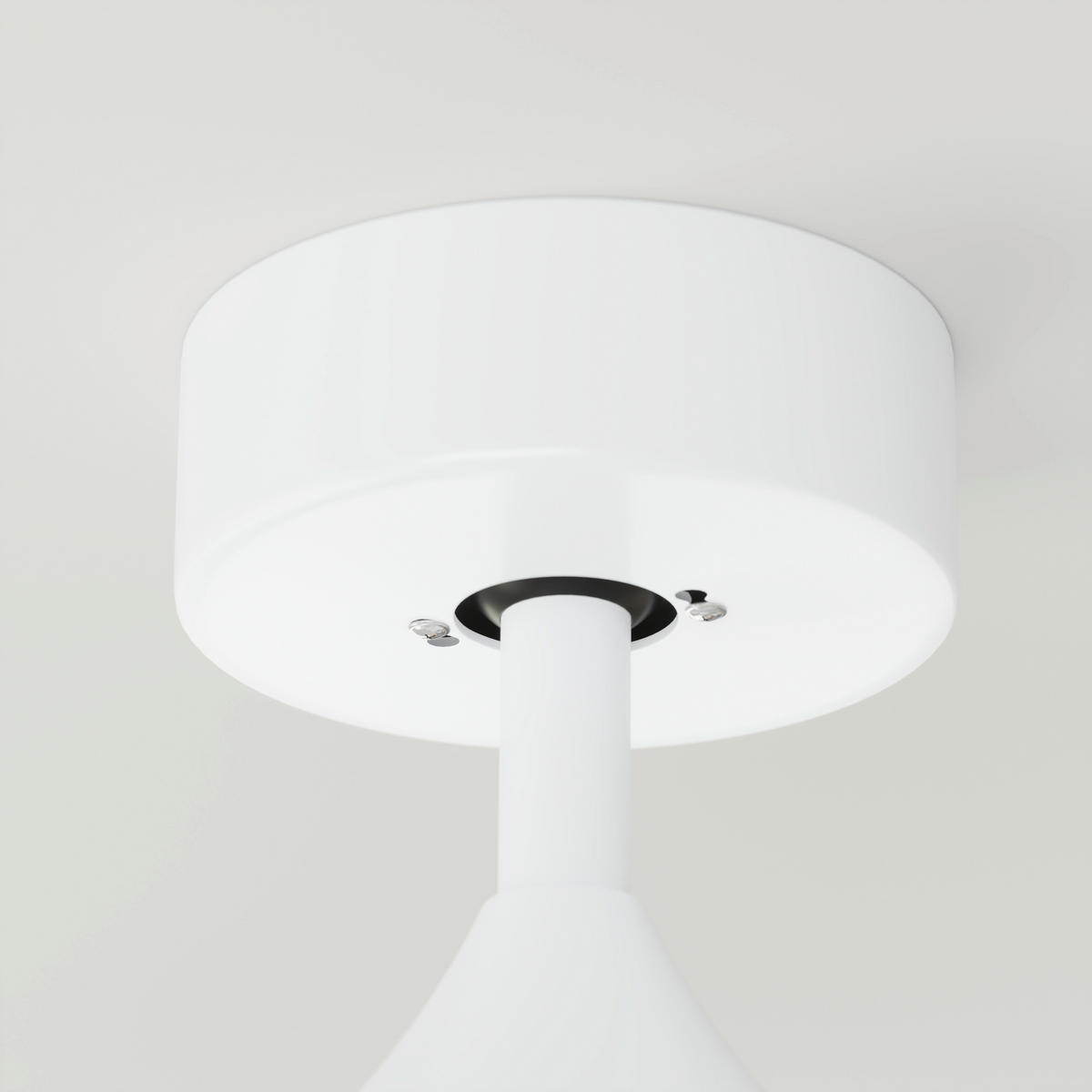VENTILATOR STROPNI  bijela   bijela   - bijela, Basics, metal/plastika (132/35cm) - Mican