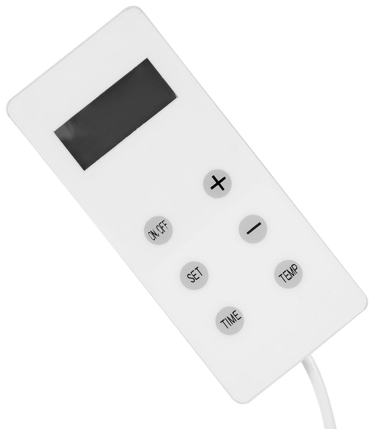 INFRAROT-HEIZPANEEL 1200 W  - Weiß, Design, Kunststoff/Metall (115/95/4,5cm) - Novel