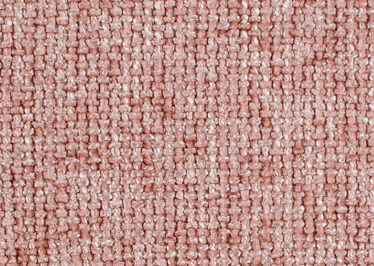 MEGASOFA in Flachgewebe Altrosa  - Schwarz/Altrosa, Design, Holzwerkstoff/Textil (339/92/99cm) - Moderano