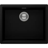 SPÜLE KIRN100LANGT  - Schwarz, Basics, Stein (55,6/28,9/45,6cm) - Schock