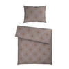 BETTWÄSCHESET Satin 160/210 cm  65 cm/100 cm  - Taupe, Design, Textil (160/210cm) - Ambia Home