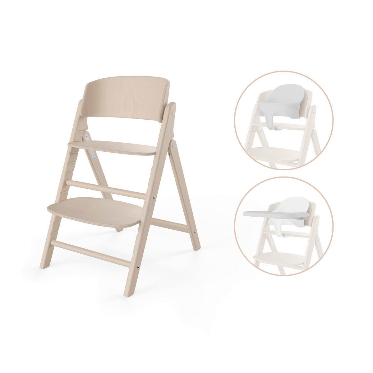HOCHSTUHL Click & Fold  - Naturfarben, Basics, Holz/Kunststoff (62,6/47,3/81,5cm) - Cybex