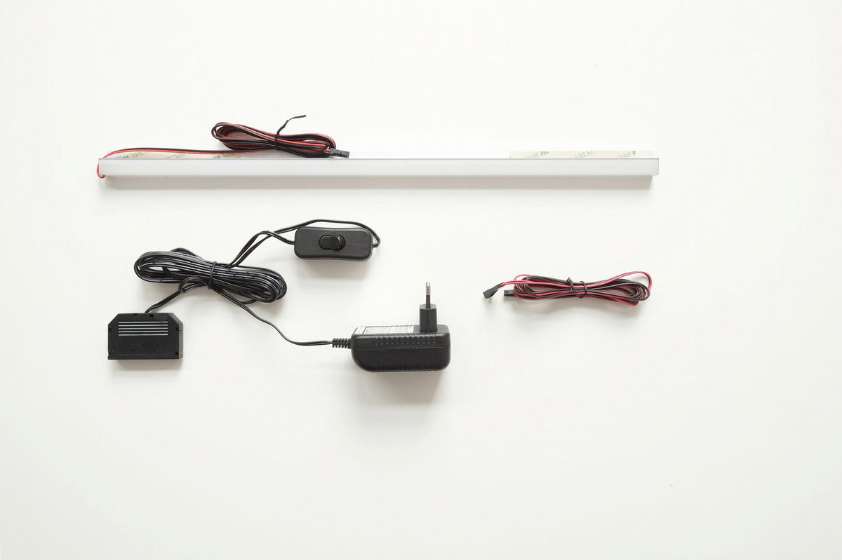 EINLEGEBODENBELEUCHTUNG LED-Leuchtmittel  - Design, Kunststoff (45/2/2cm) - MID.YOU