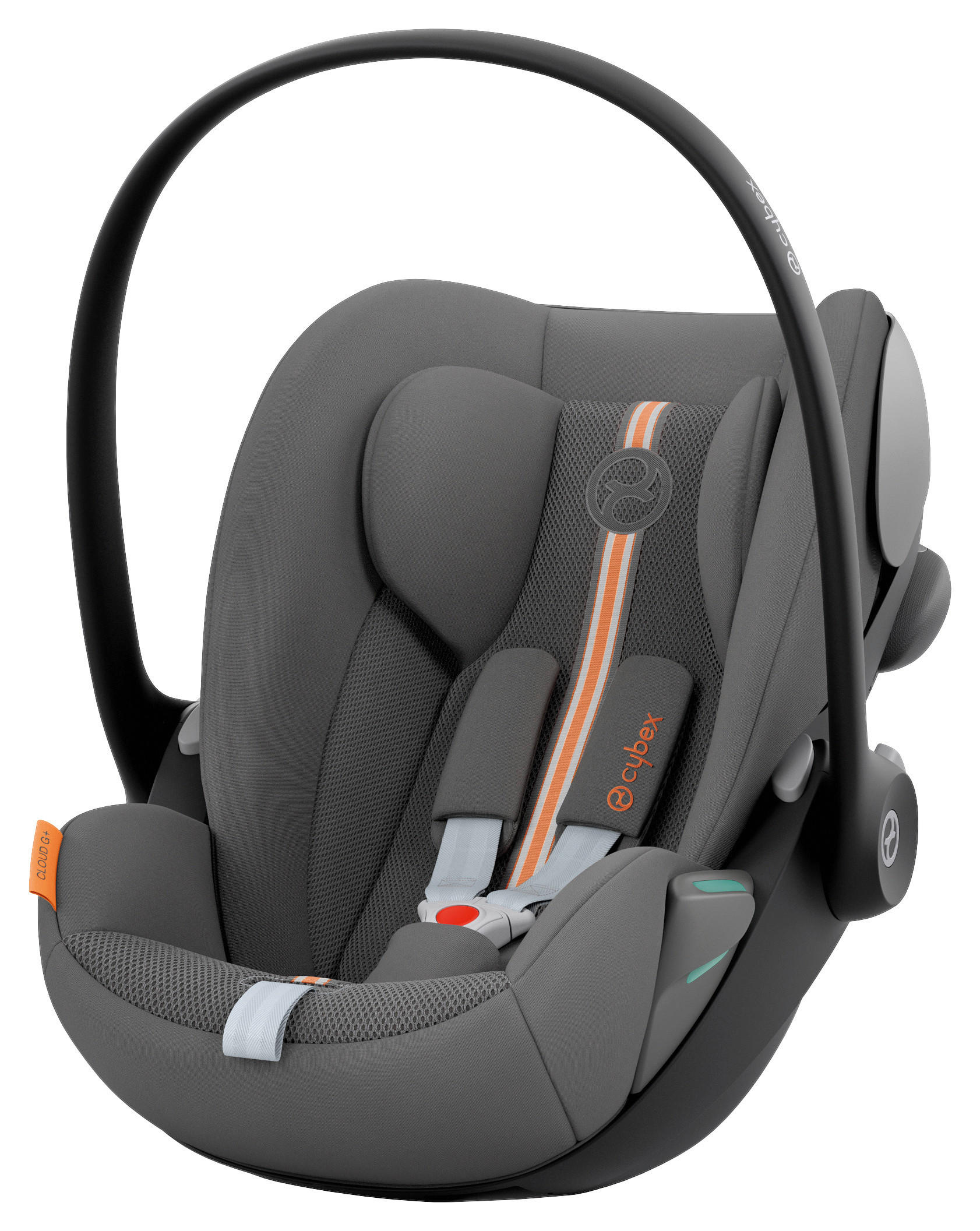 BABYSCHALE Cloud G i-size  - Schwarz/Grau, Basics, Kunststoff/Textil (68-72/43.5/35.5-59.5cm) - Cybex