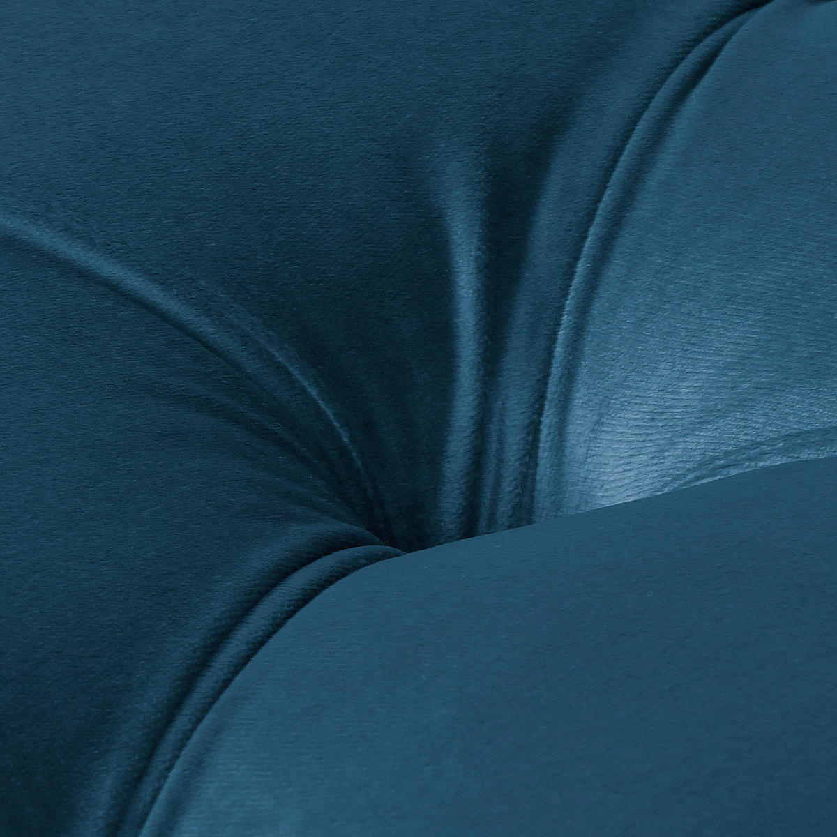 HOCKER Textil Dunkelblau  - Braun/Dunkelblau, Design, Holz/Textil (80/45/80cm) - Livetastic