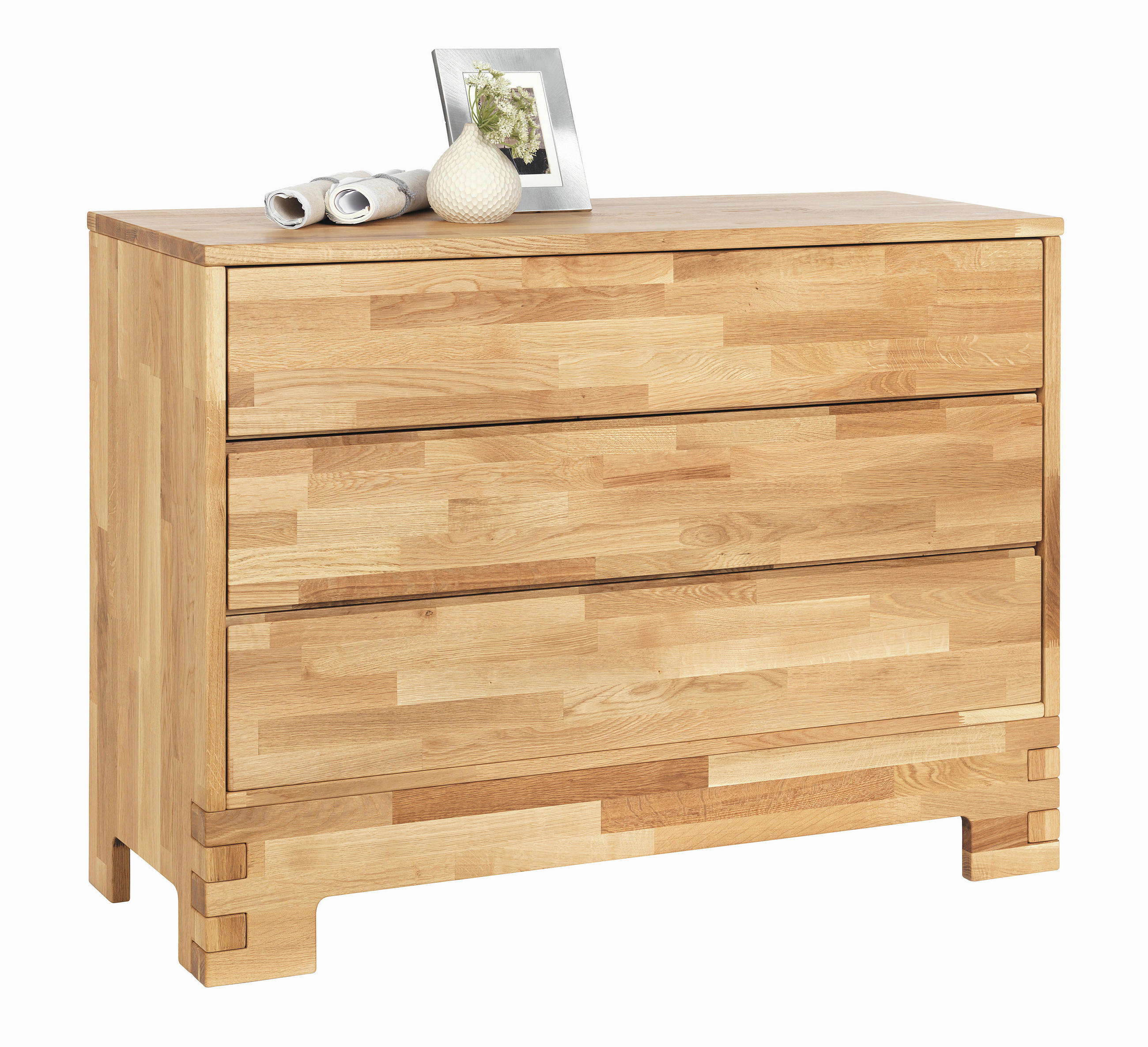 KOMMODE  in 121/88,5/45 cm  - Eichefarben, Design, Holz (121/88,5/45cm) - Linea Natura