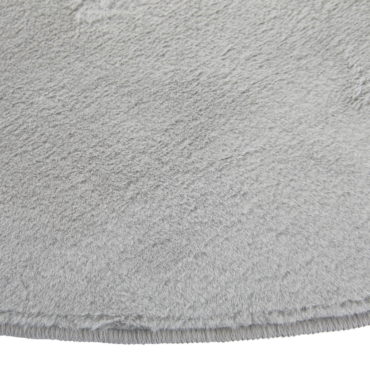 HOCHFLORTEPPICH 120 cm Silberfarben  - Silberfarben, Basics, Textil (120cm) - Novel