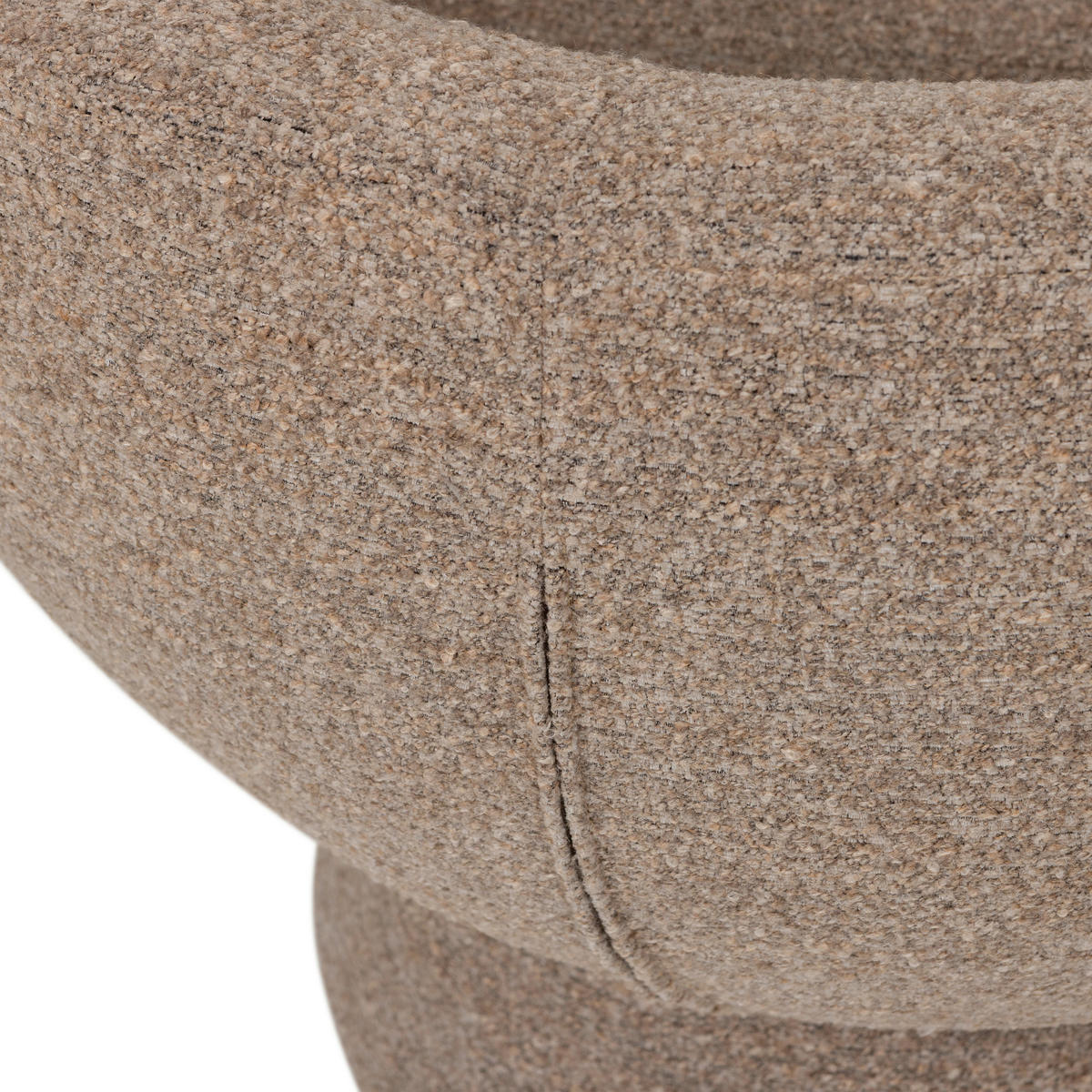 SESSEL in Webstoff Braun  - Braun, Design, Textil (73/72/71cm) - Livetastic