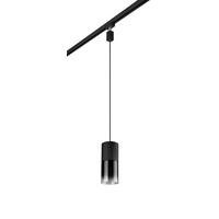 SCHIENENSYSTEM-HÄNGELEUCHTE - Schwarz/Grau, Konventionell, Glas/Metall (10/180cm) - Trio Leuchten