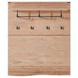 GARDEROBENPANEEL  in 101/120/26 cm  - Eichefarben, Natur, Holz/Holzwerkstoff (101/120/26cm) - Linea Natura