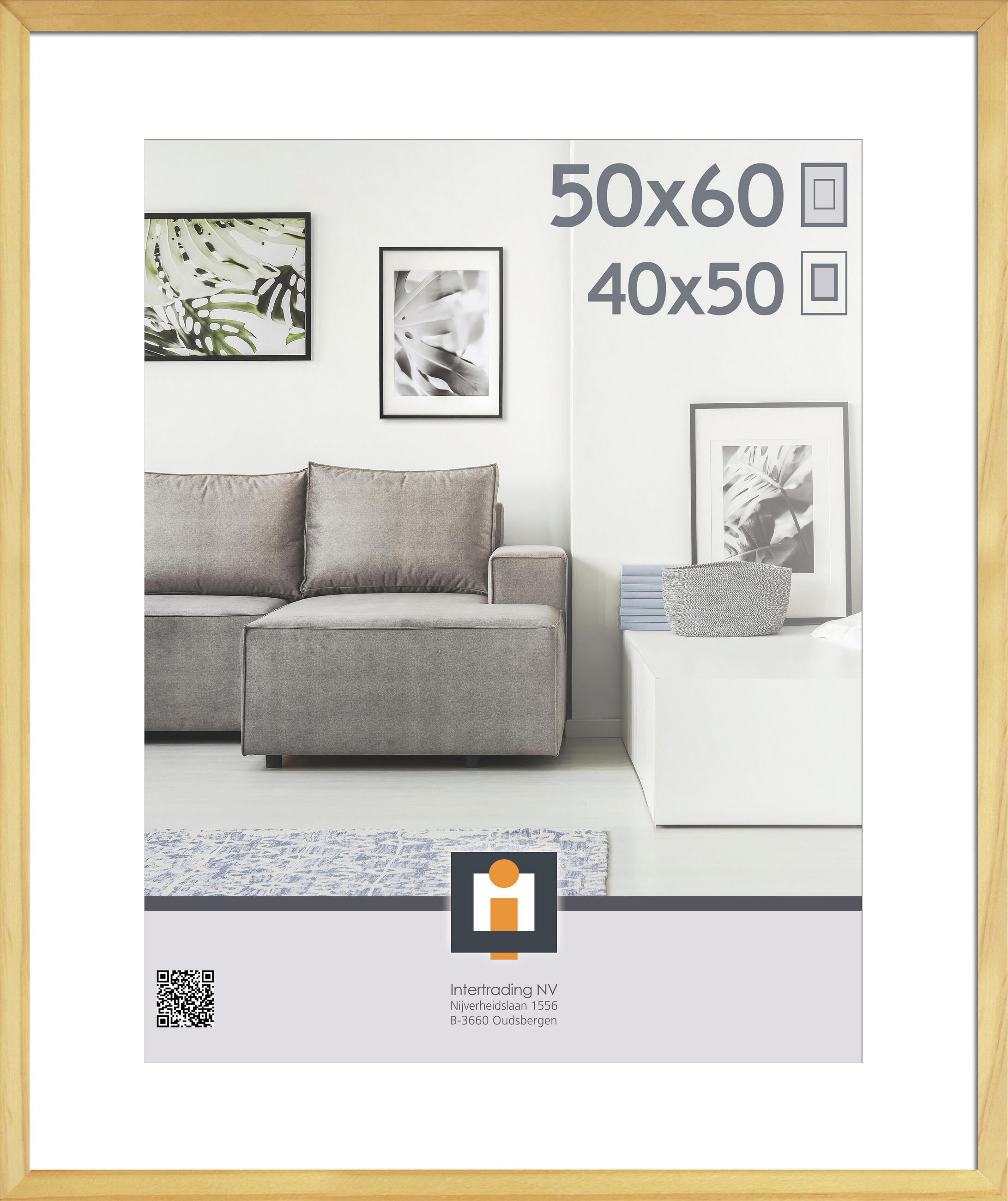 Bilderrahmen 53/63/2,5 cm