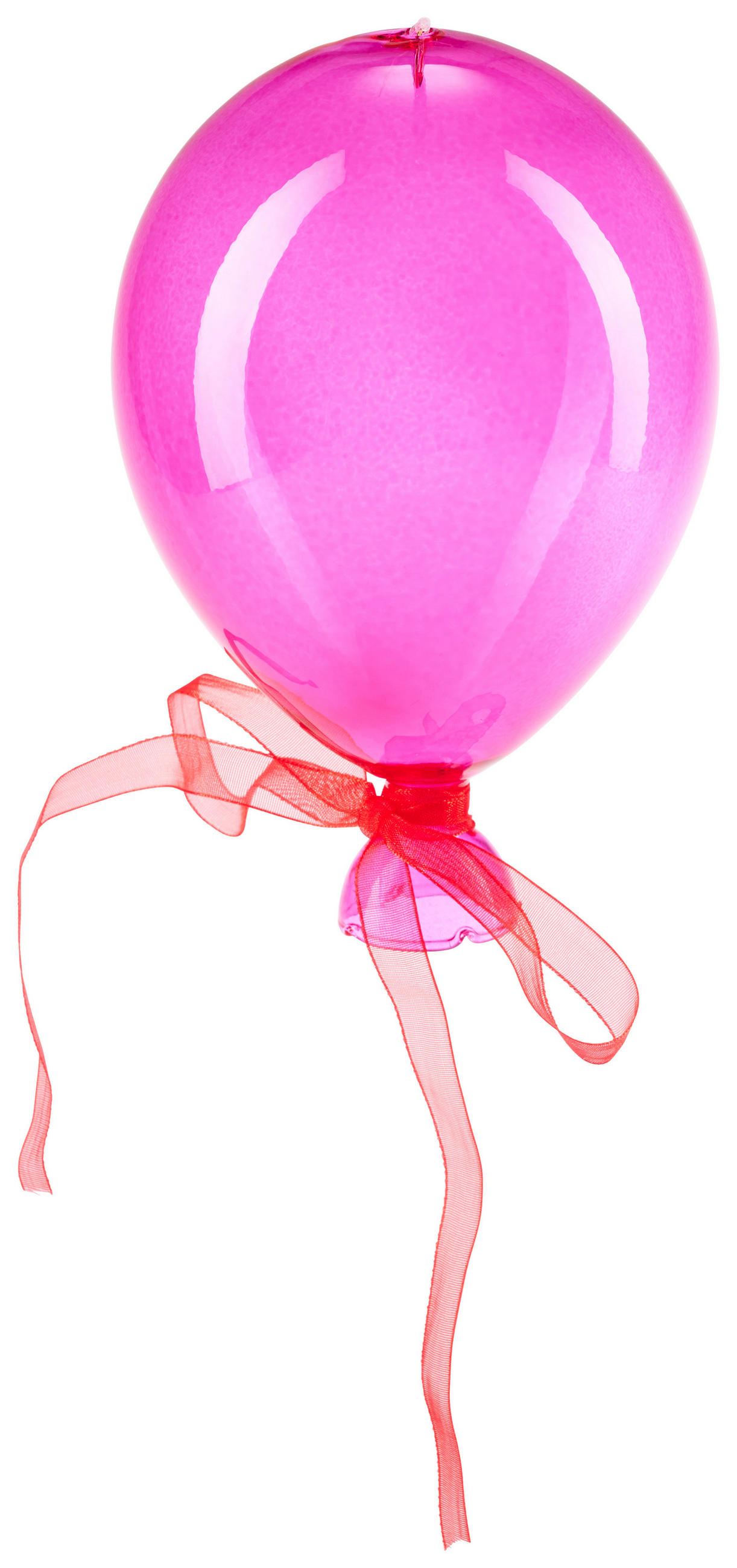 DEKOHÄNGER  - Rosa, Basics, Glas (11/15cm)