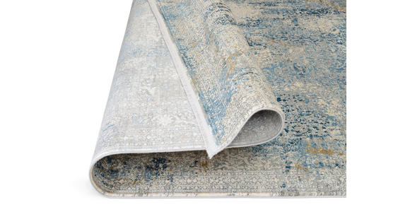 WEBTEPPICH 67/130 cm Avignon Blau, Grau - Blau/Grau, Design, Textil (67/130cm) - Dieter Knoll