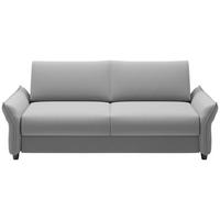 SCHLAFSOFA Webstoff Hellgrau  - Hellgrau/Schwarz, KONVENTIONELL, Kunststoff/Textil (198/82/106cm) - MID.YOU