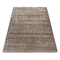 HOCHFLORTEPPICH 60/110 cm Brilliant 4200 taupe Taupe  - Taupe, Basics, Textil (60/110cm)