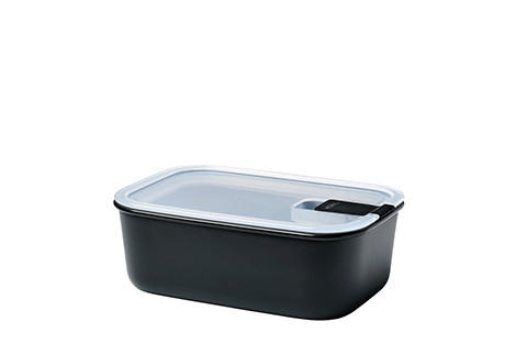 FRISCHHALTEDOSE EASYCLIP 1,0 L  - Transparent/Schwarz, KONVENTIONELL, Kunststoff (19,8/13,9/7cm) - Mepal
