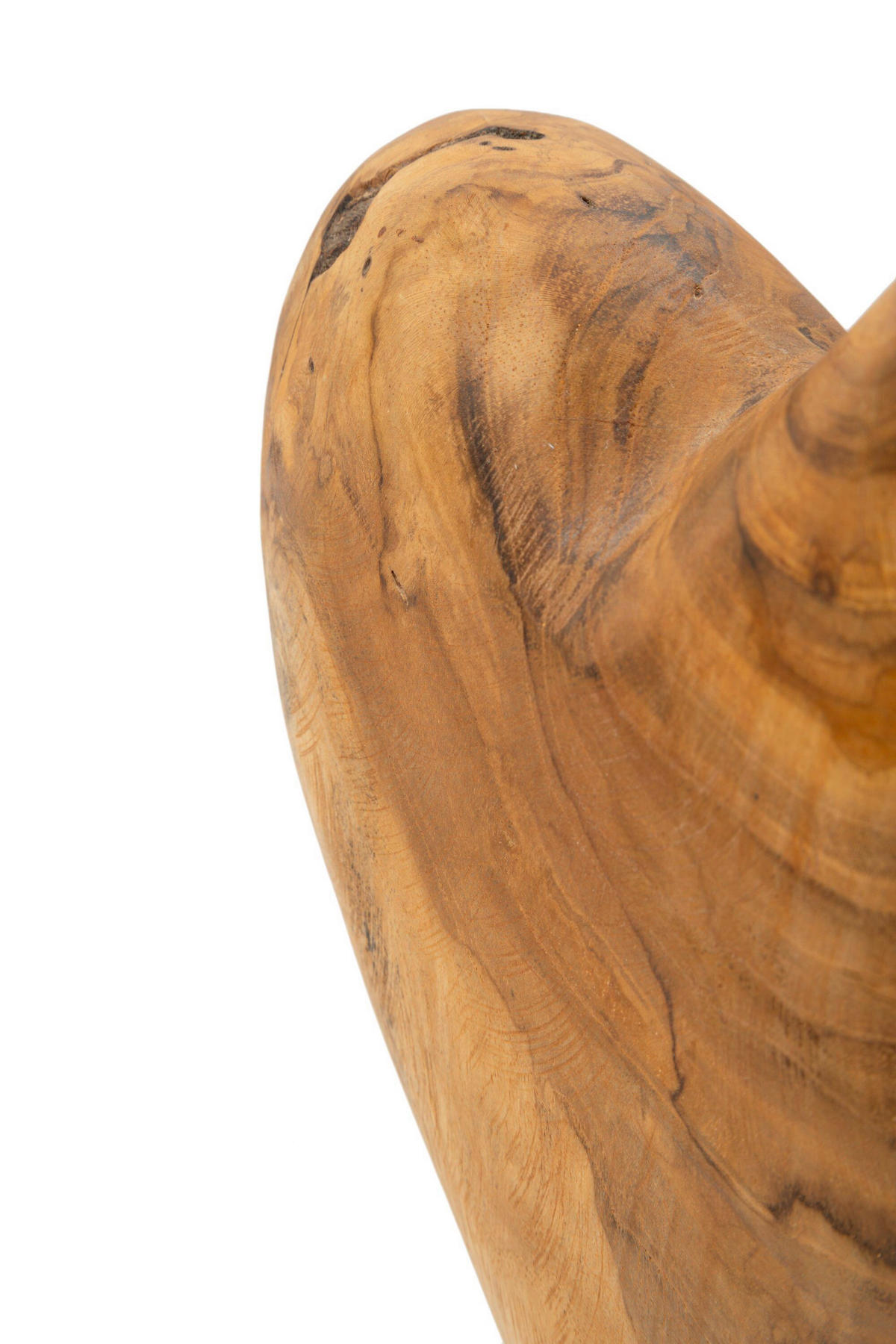 SKULPTUR - Braun, Basics, Holz (20/37/12cm)