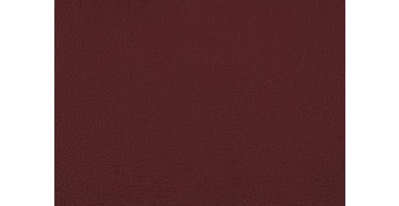 ECKSOFA in Echtleder Brombeere - Anthrazit/Brombeere, Design, Leder/Metall (255/325cm) - Dieter Knoll