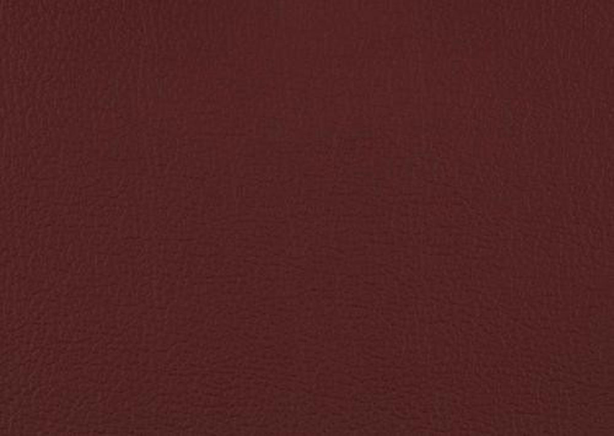 ECKSOFA in Echtleder Brombeere  - Anthrazit/Brombeere, Design, Leder/Metall (255/325cm) - Dieter Knoll