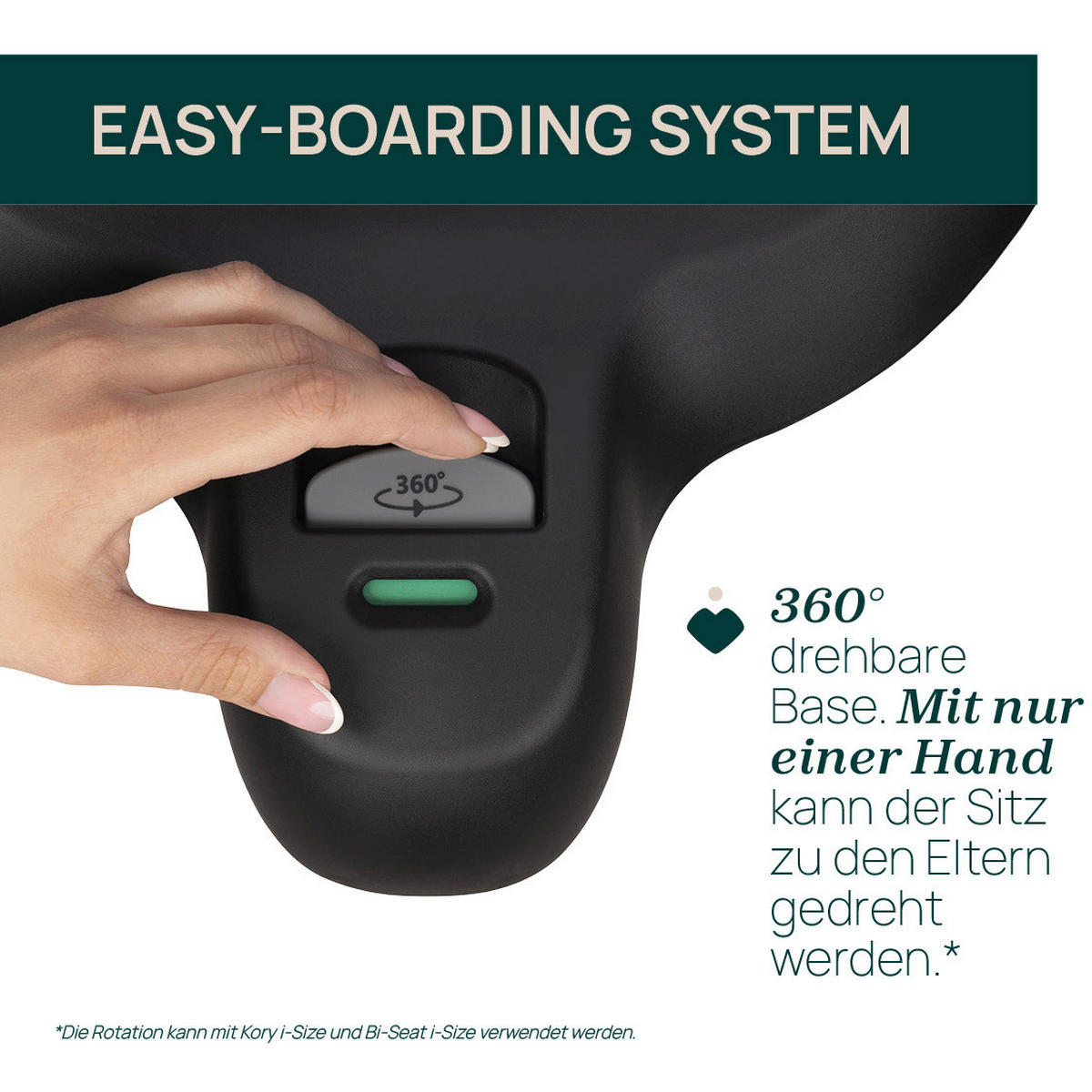 ISOFIXSTATION FULL 360 I-SIZE BASIS FÜR KORY  - Schwarz, Basics, Kunststoff (66/19/38cm) - Chicco