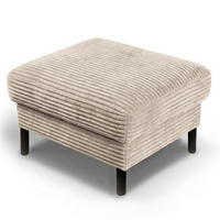 TABURE tekstil  svijetlo siva        - svijetlo siva/crna, Design, tekstil/metal (70/48/60cm) - Livetastic