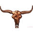 GEWEIH - Kupferfarben, Design, Metall (40/54/11cm) - KARE-Design
