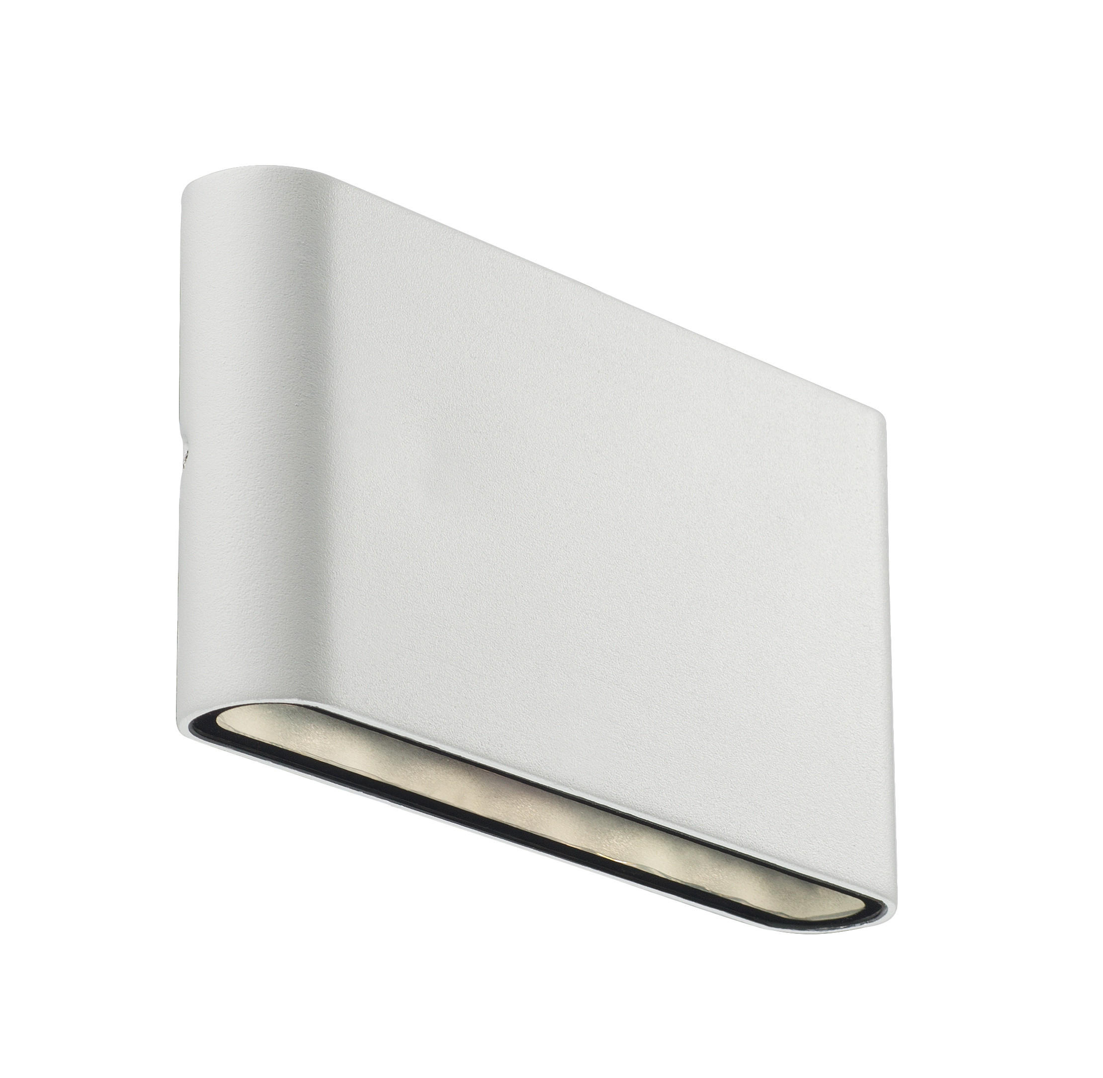 AUßENWANDLEUCHTE 17,5/3/9 cm   - Weiß, Design, Metall (17,5/3/9cm) - Nordlux
