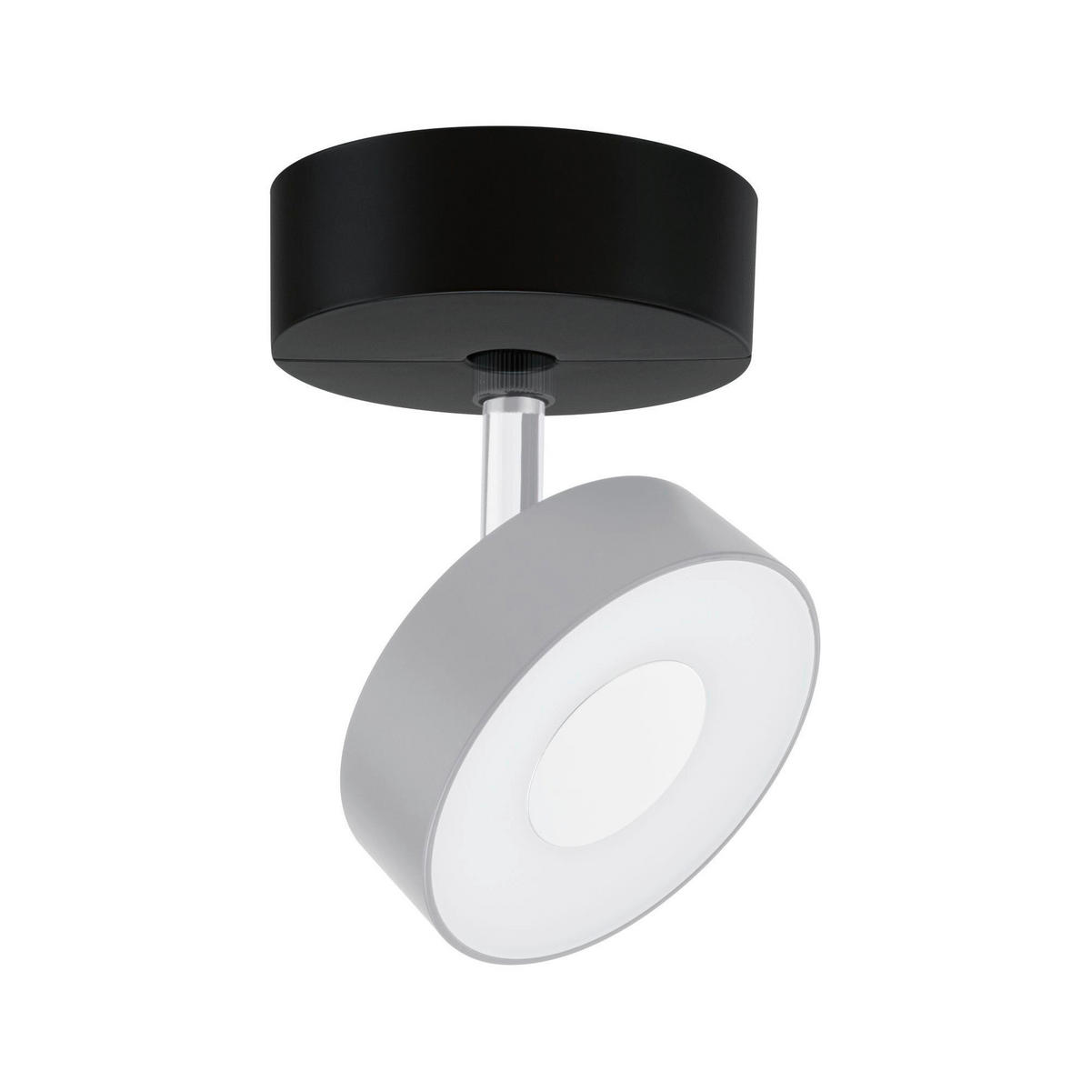 SCHIENENSYSTEM-STRAHLER - Schwarz, Basics, Kunststoff (10/3,55cm) - Paulmann