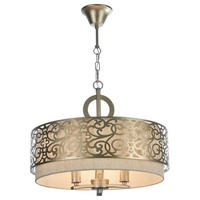 PENDELLEUCHTE 46,4/39/46,4 cm  - Messingfarben, Basics, Textil/Metall (46,4/39/46,4cm) - MAYTONI