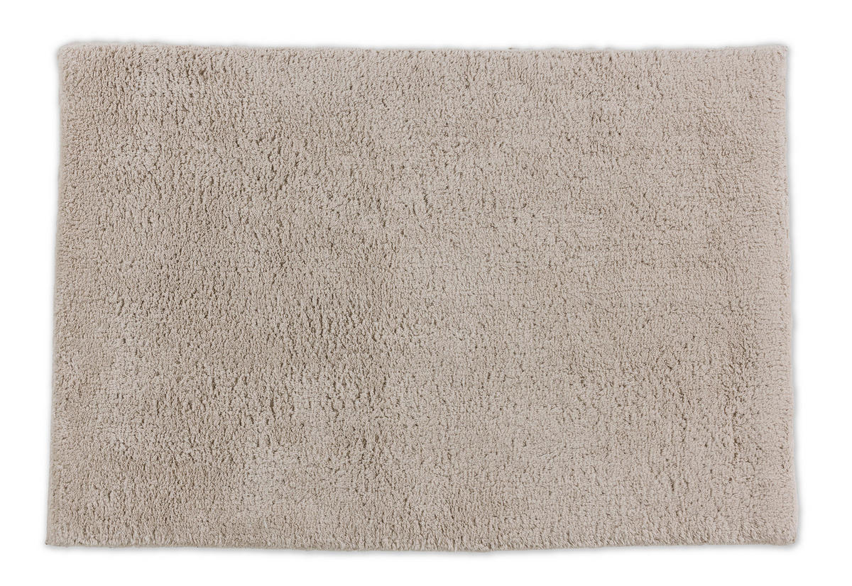 BADTEPPICH Beige 60/90 cm  - Beige, Basics, Textil (60/90cm) - Schöner Wohnen