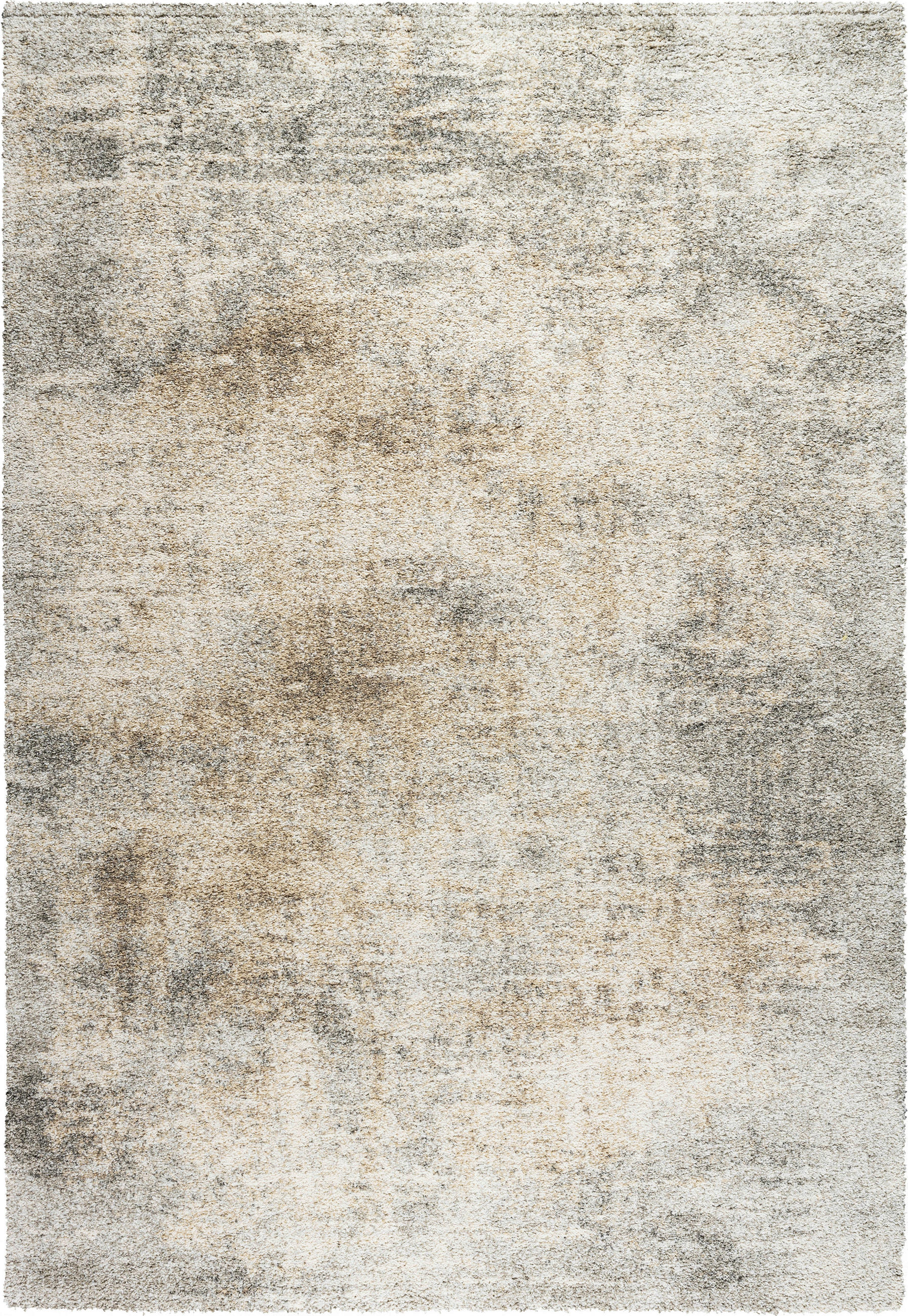 WEBTEPPICH  Wohnzimmer 240/340 cm Mehari Creme, Grau, Hellbraun  - Hellbraun/Creme, Basics, Kunststoff/Textil (240/340cm) - Novel